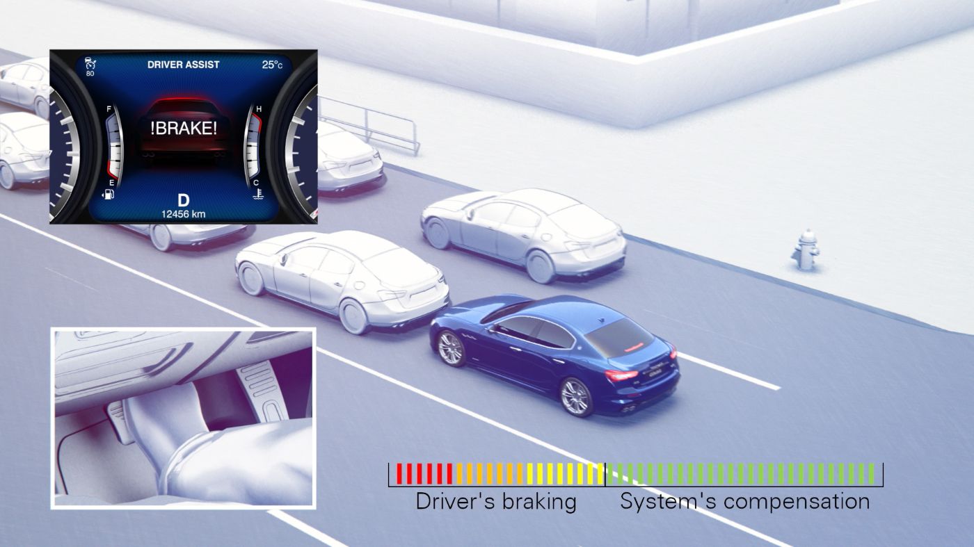 collision sensor car